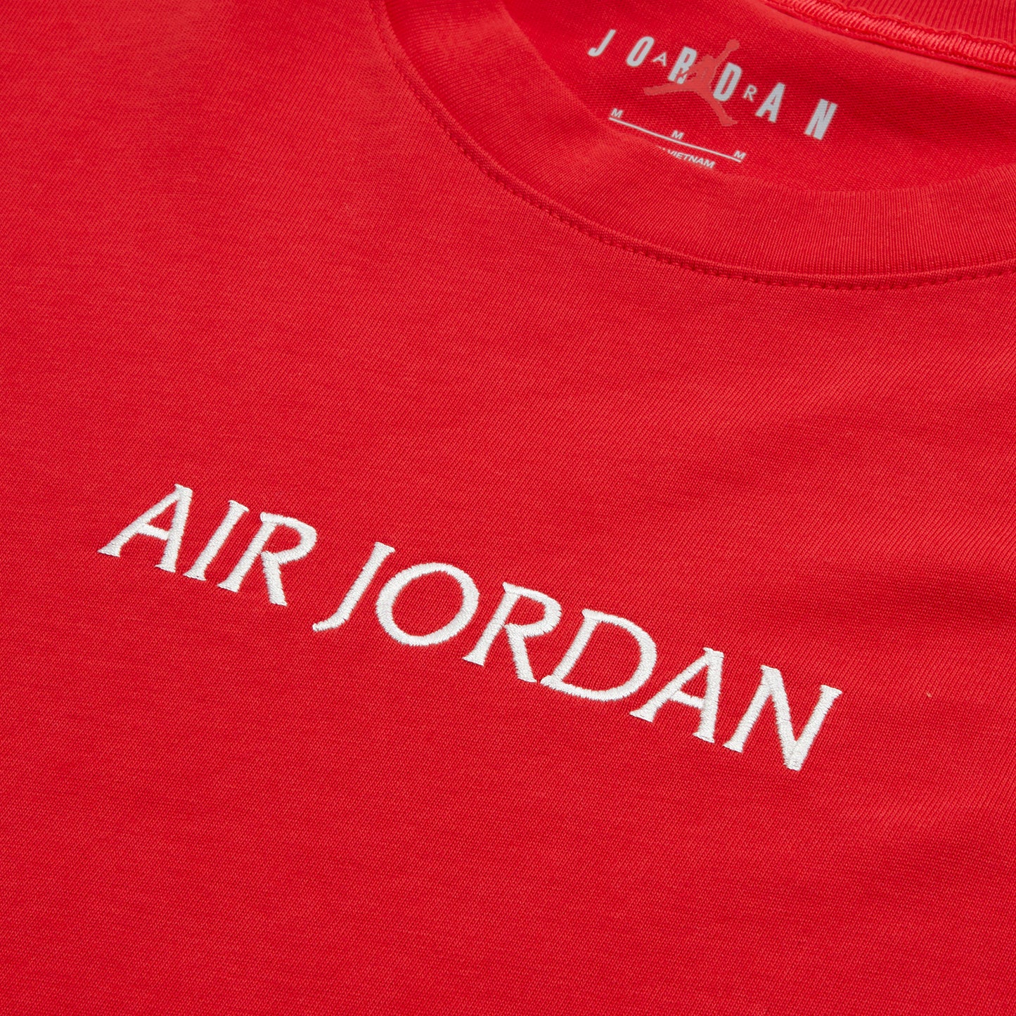 Jordan "Air Jordan" Tee (Fire Red/Sail)