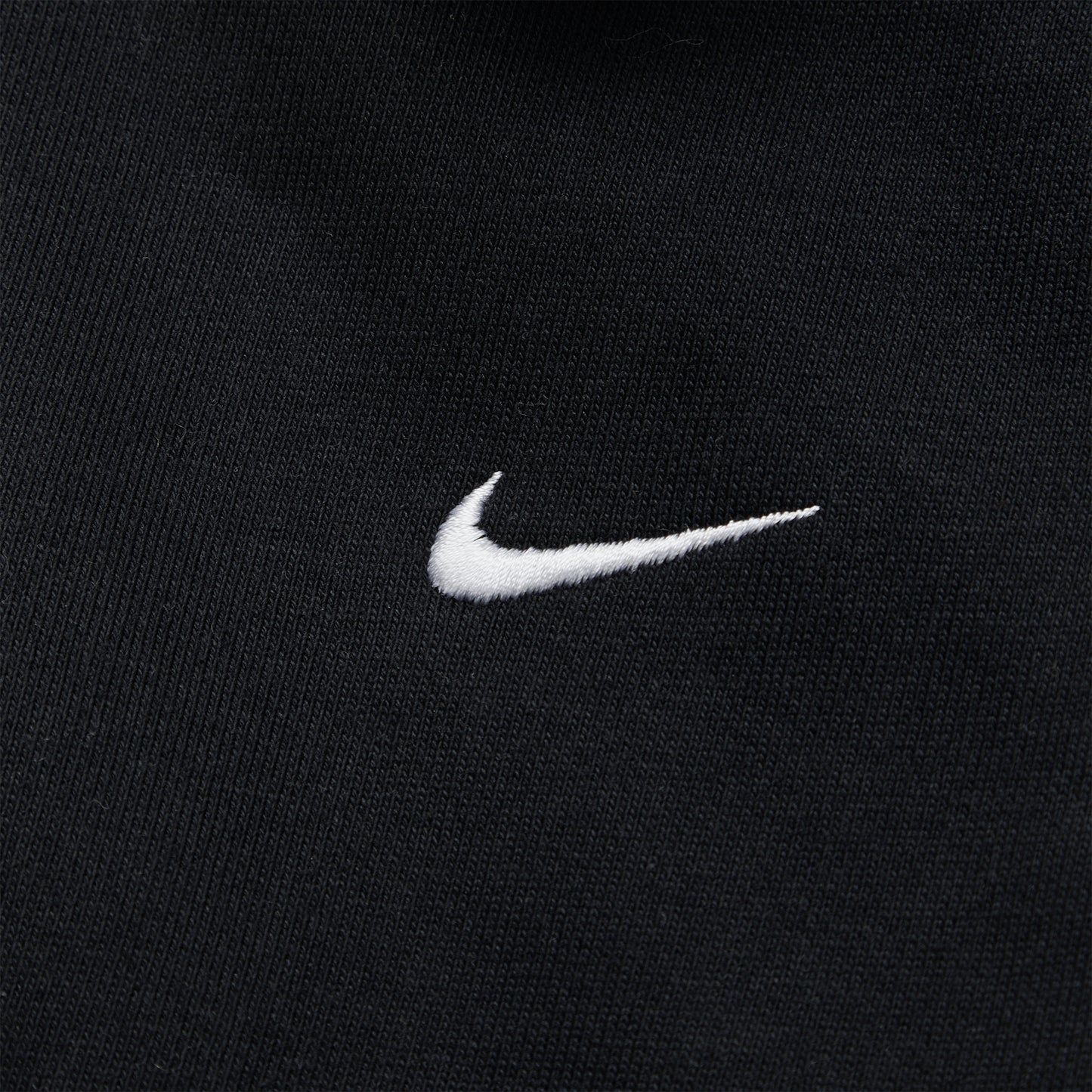 Nike Solo Swoosh 1/4-Zip Top (Black/White)