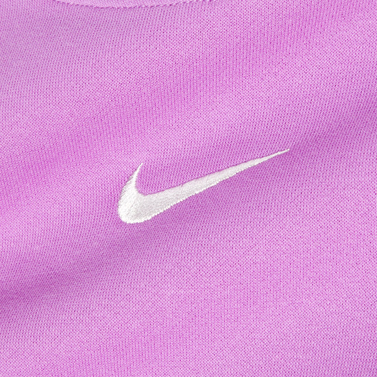 Nike Womens Sportswear Phoenix Cropped Fleece Pullover (Rush Fuchsia/Sail)