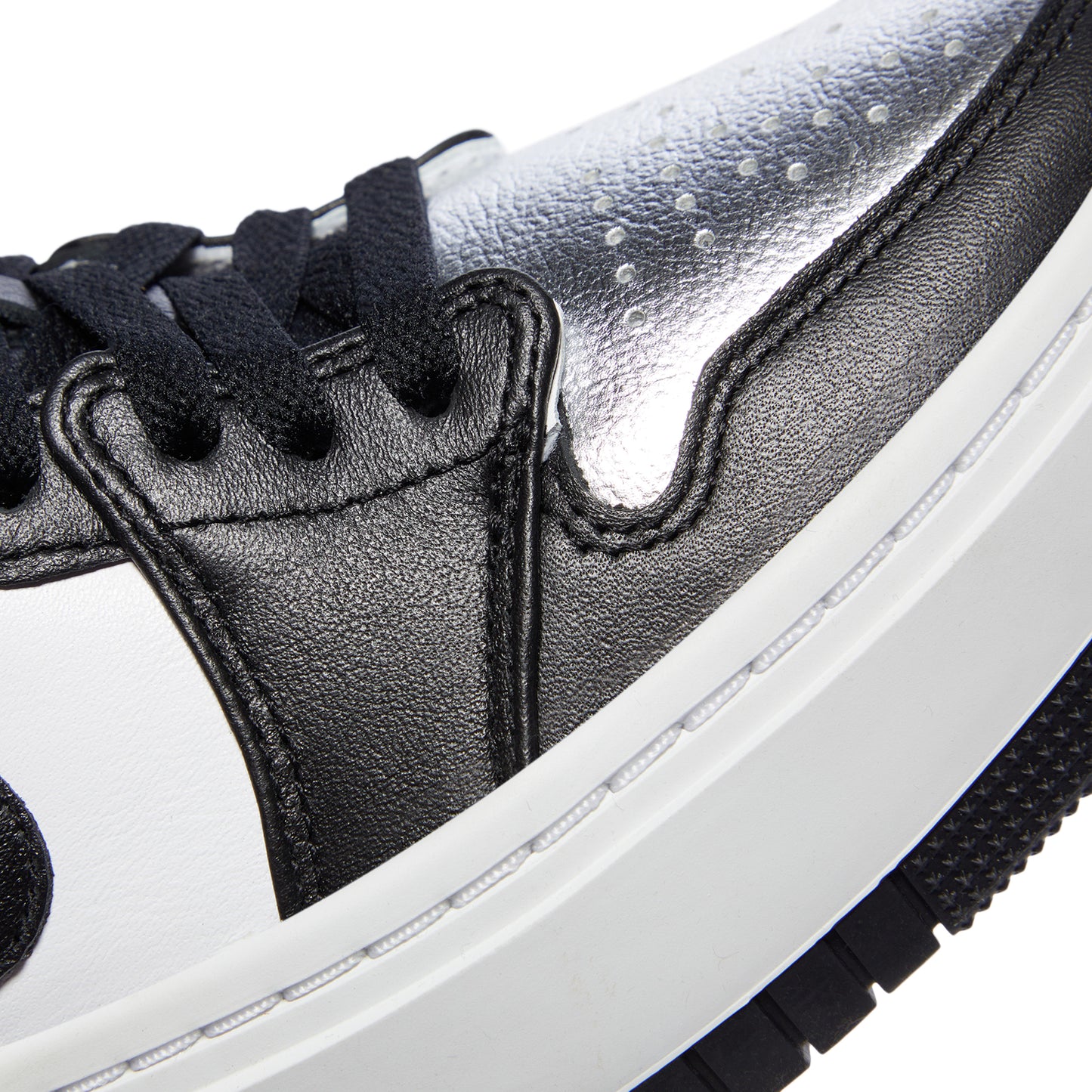Nike Womens Air Jordan 1 Elevate Low SE (Metallic Silver/Black/White/Onyx)