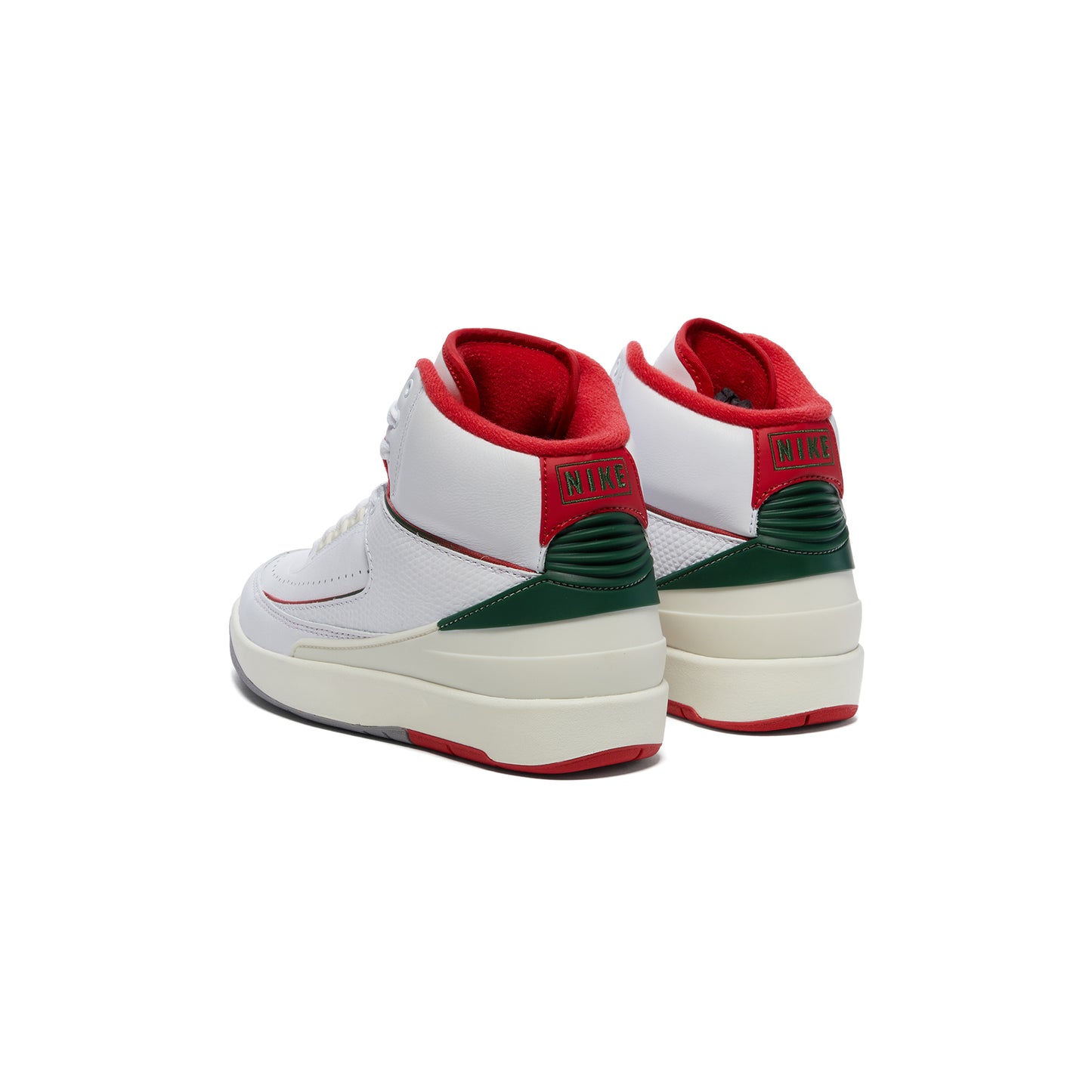 Nike Kids Air Jordan 2 Retro (White/Fire Red/Fir/Sail)