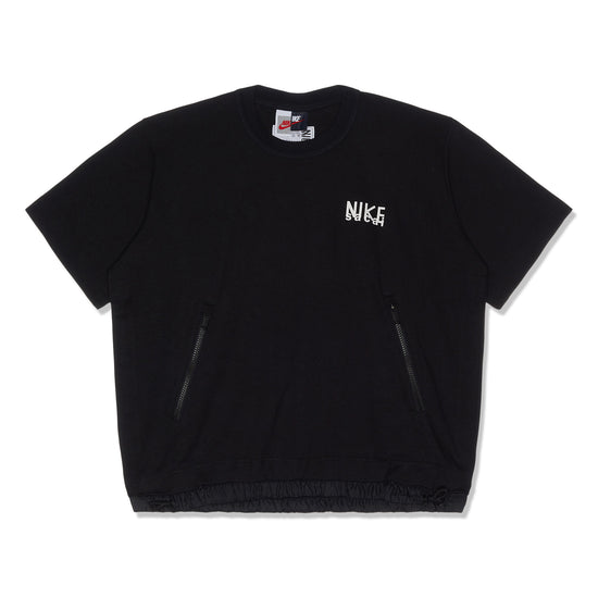 Nike x Sacai Short Sleeve Top (Black)
