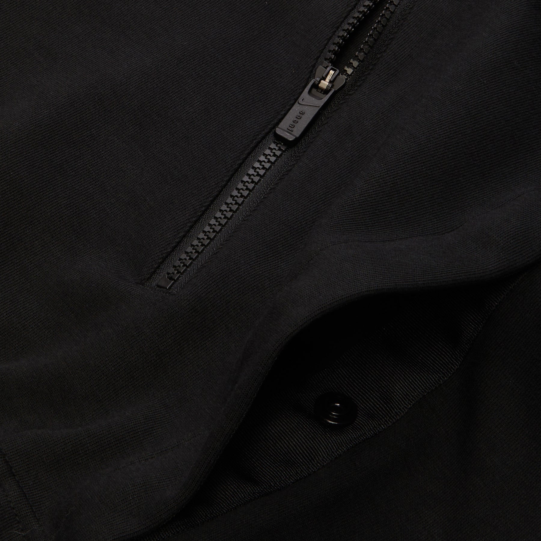Nike x Sacai Short Sleeve Top (Black) – Concepts