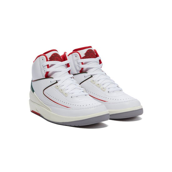 Nike Air Jordan 2 Retro (White/Fire Red/Fir/Sail)