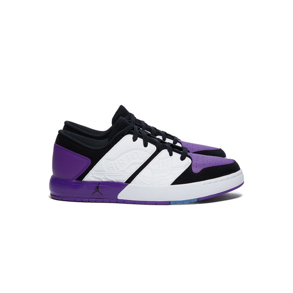 Nike Jordan Nu Retro 1 Low (White/Black/Field Purple) – Concepts