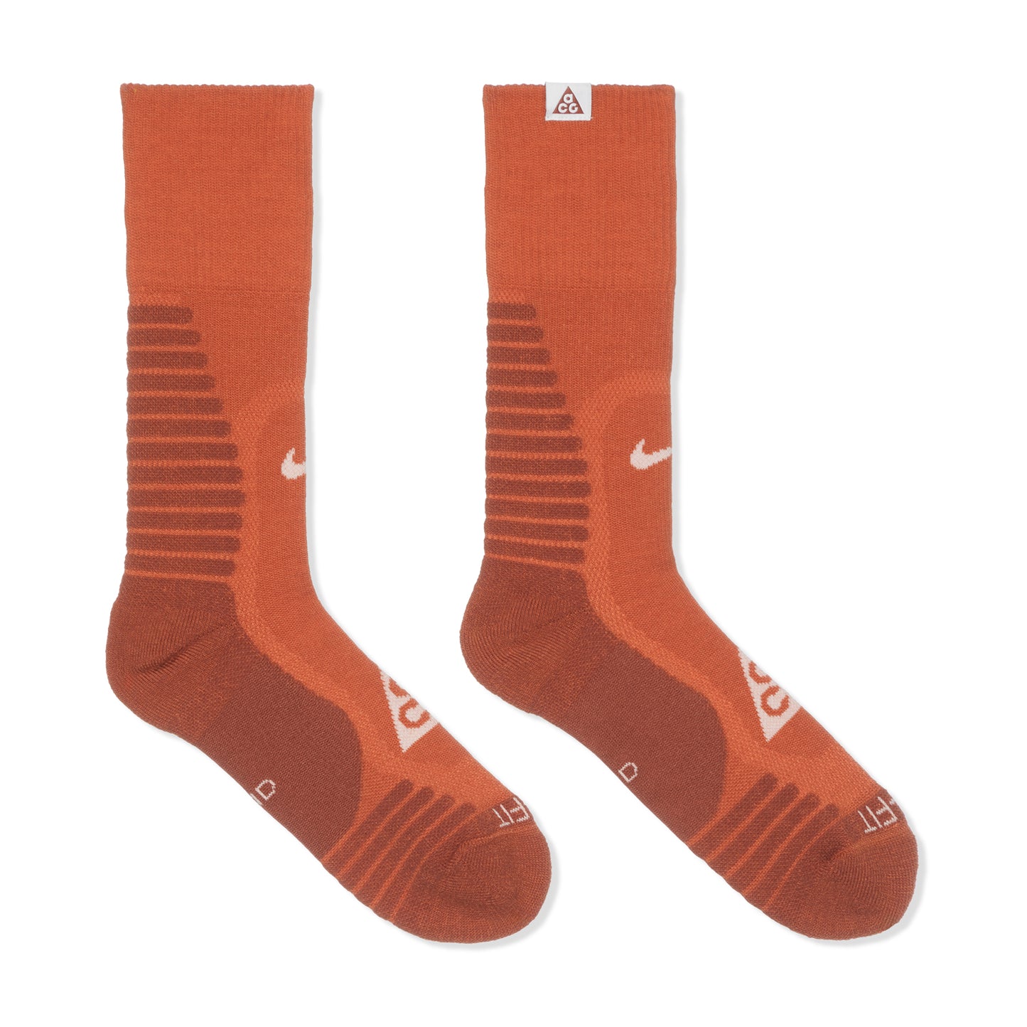 Nike ACG Cushioned Crew Socks (Campfire Orange/Summit White) – CNCPTS