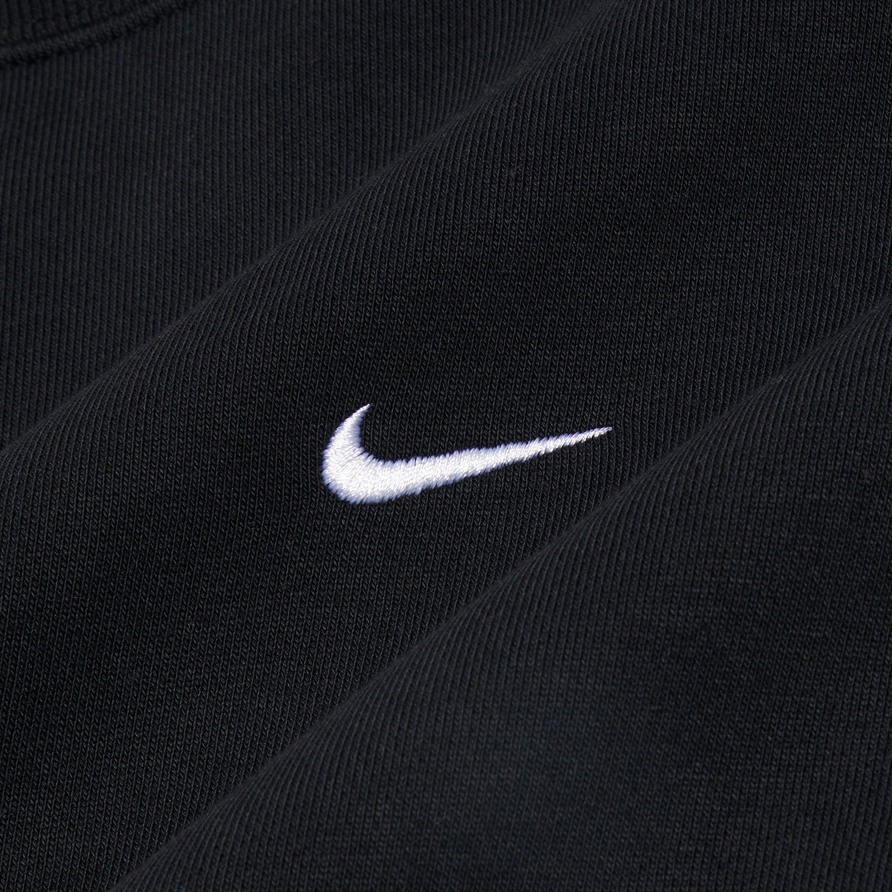 Nike Solo Swoosh Fleece Crew (Black) – Concepts