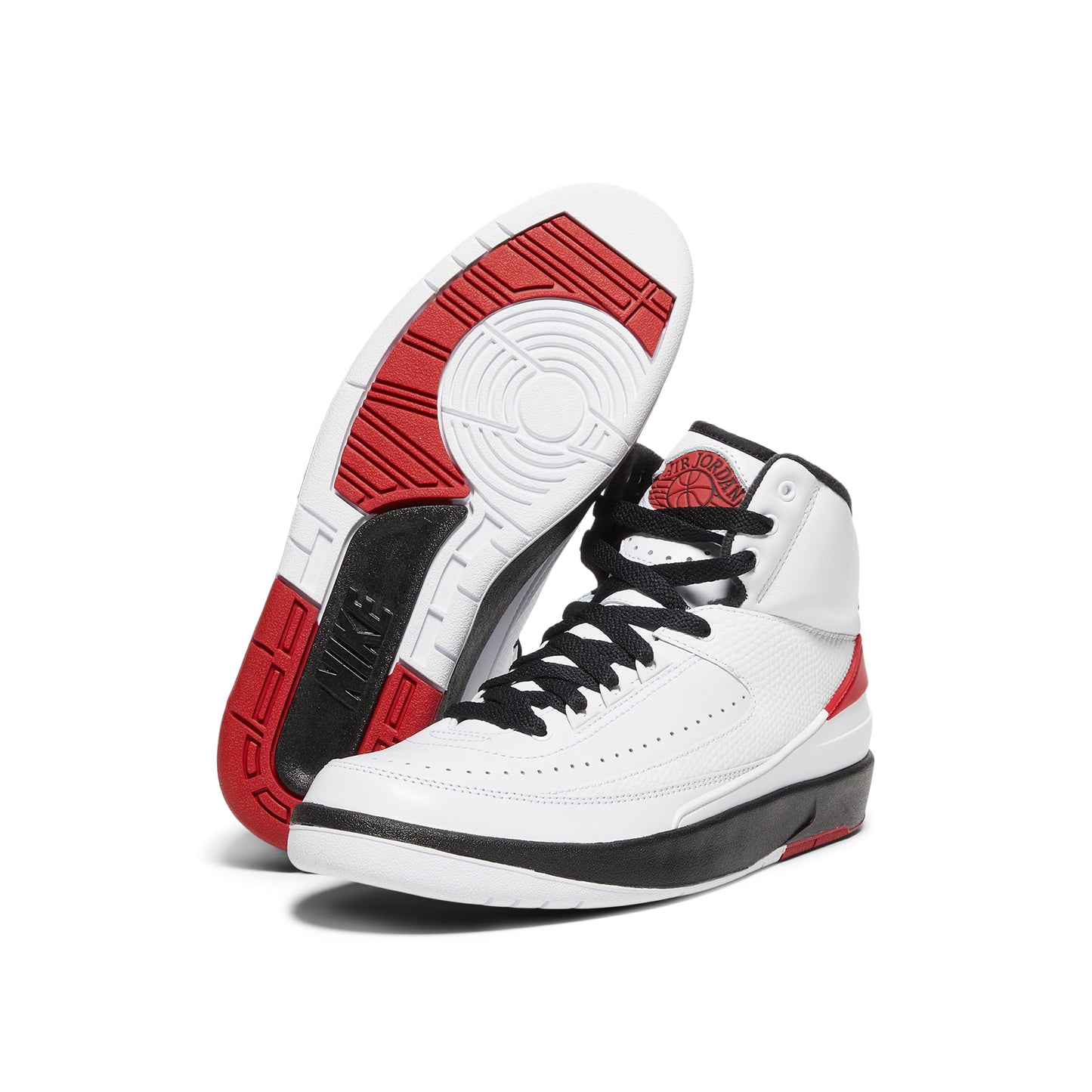 Nike Kids Air Jordan 2 Retro (White/Varsity Red/Black)