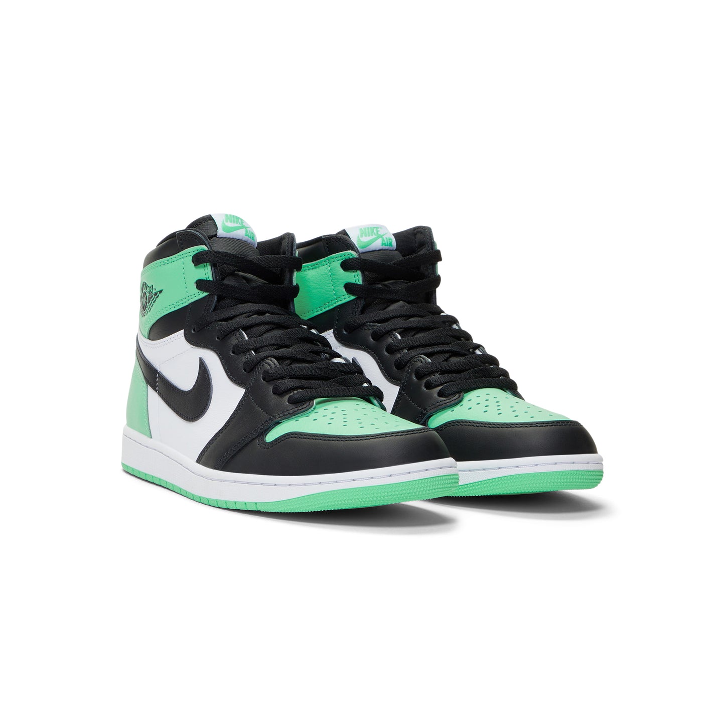 Nike Air Jordan 1 Retro High OG (White/Black/Green Glow)