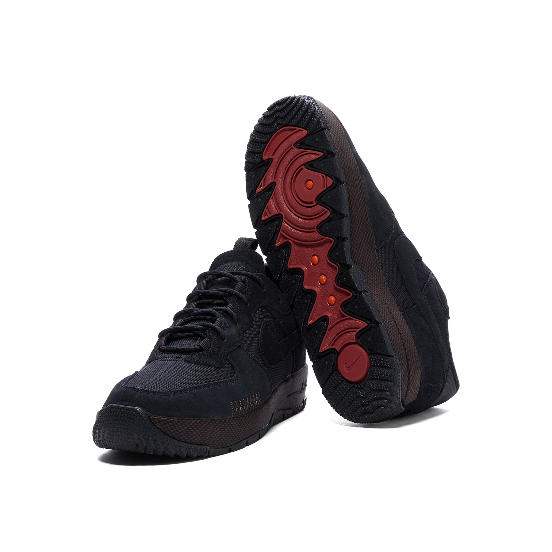 Nike Womens Air Force 1 Wild (Black/Velvet Brown/Cedar) â CNCPTS