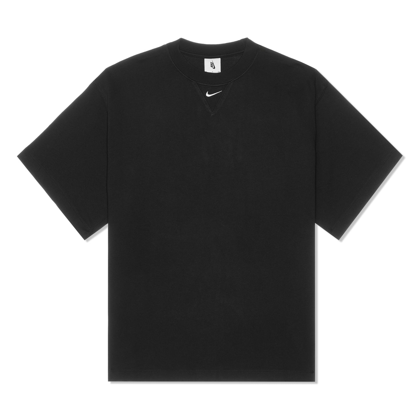Nike Solo Swoosh T-Shirt (Black/White)