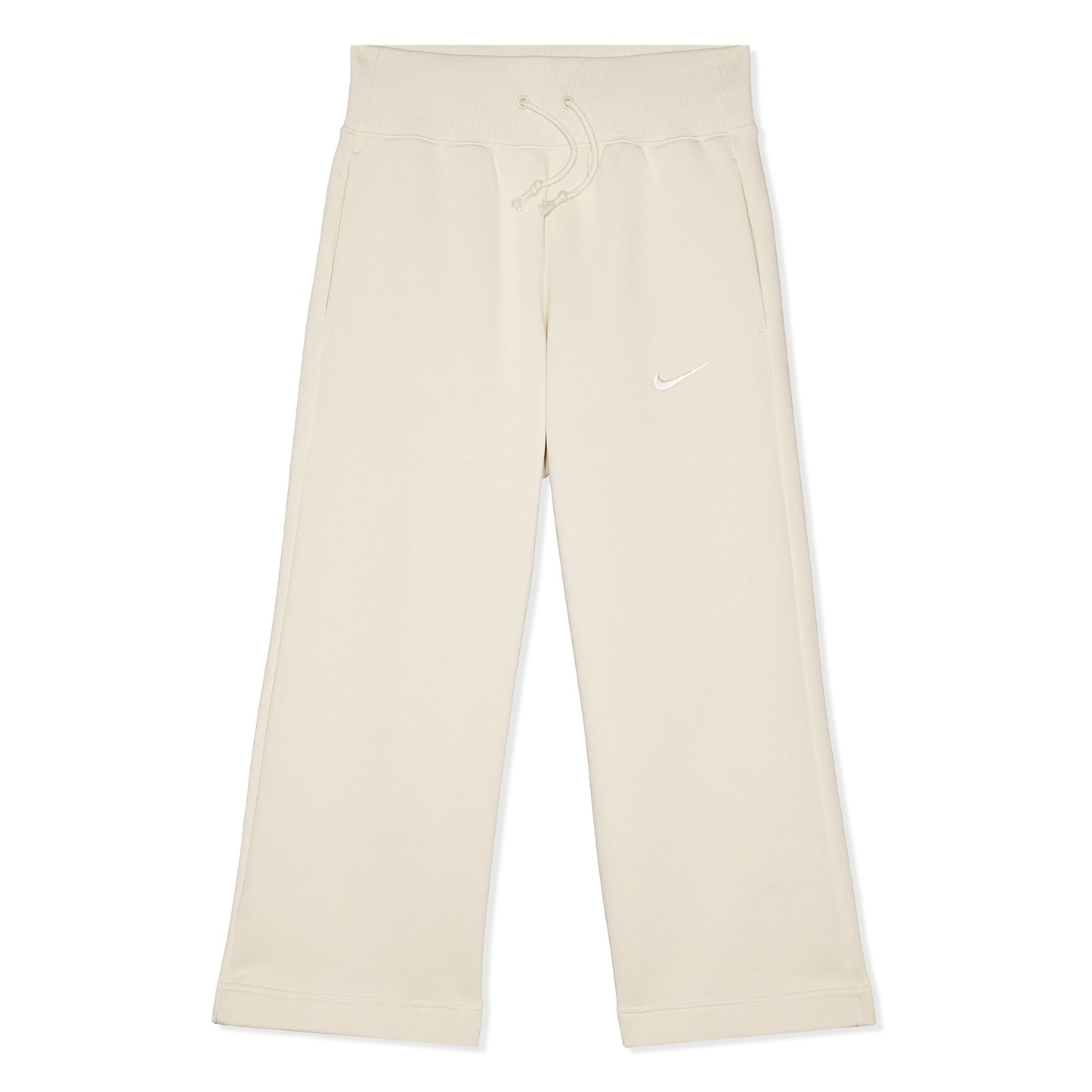 Nike Womens Sportswear Phoenix Fleece High-Waisted Cropped Sweatpants (Light Orewood Brown/Sail)