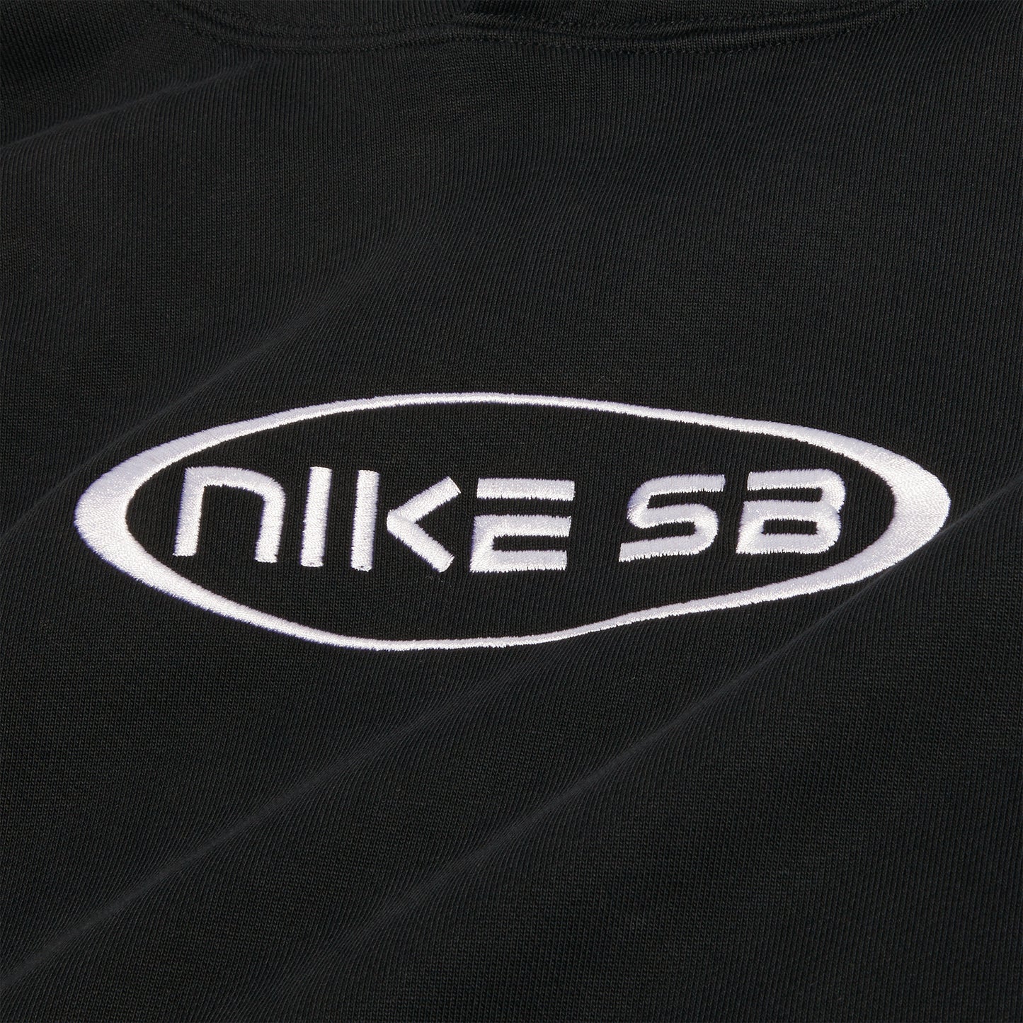Nike SB Fleece Pullover Skate Hoodie (Black/White)