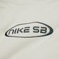 Nike SB Fleece Pullover Skate Hoodie (Light Bone/Deep Jungle)
