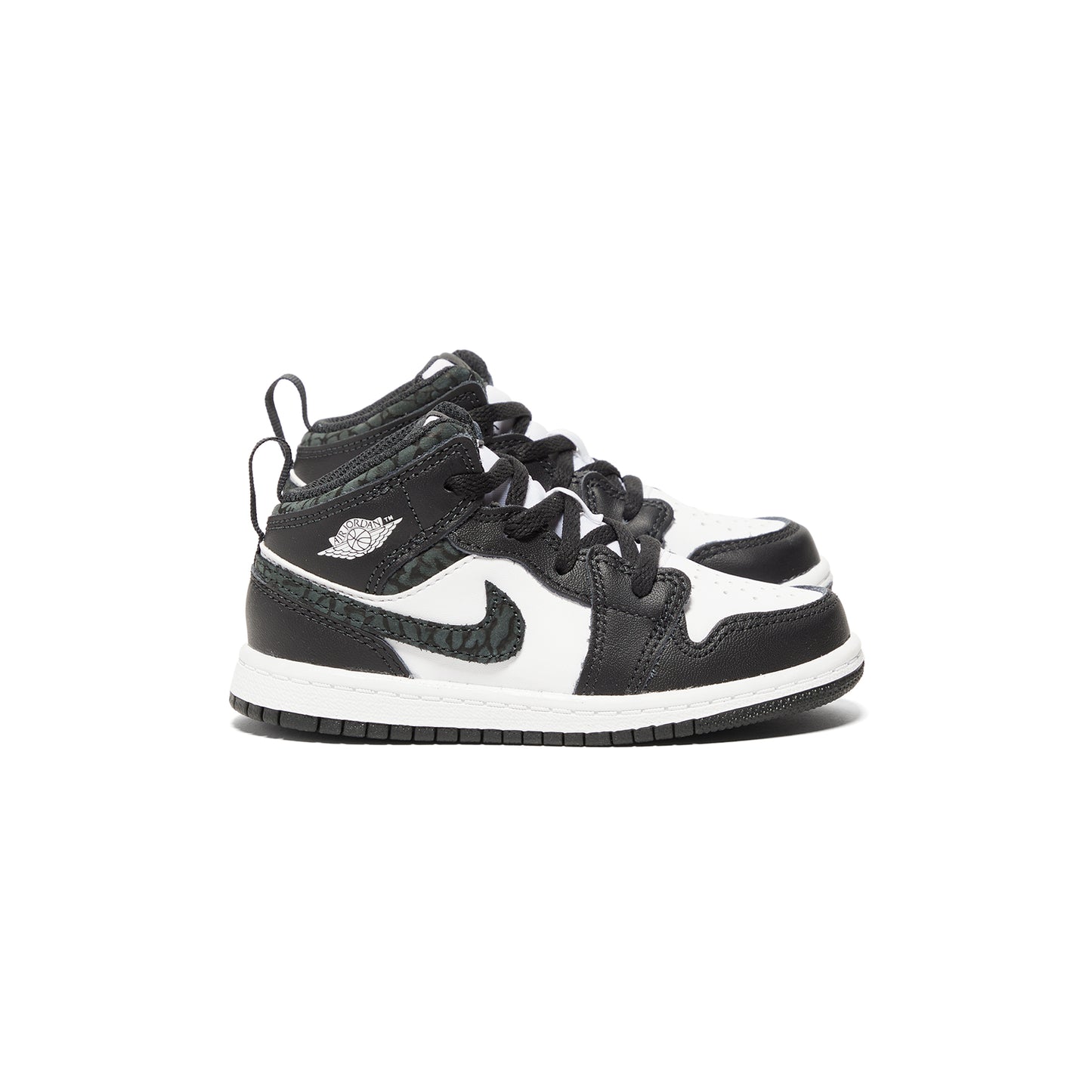 Nike Kids Jordan 1 Mid SE (Off Noir/Black/White)