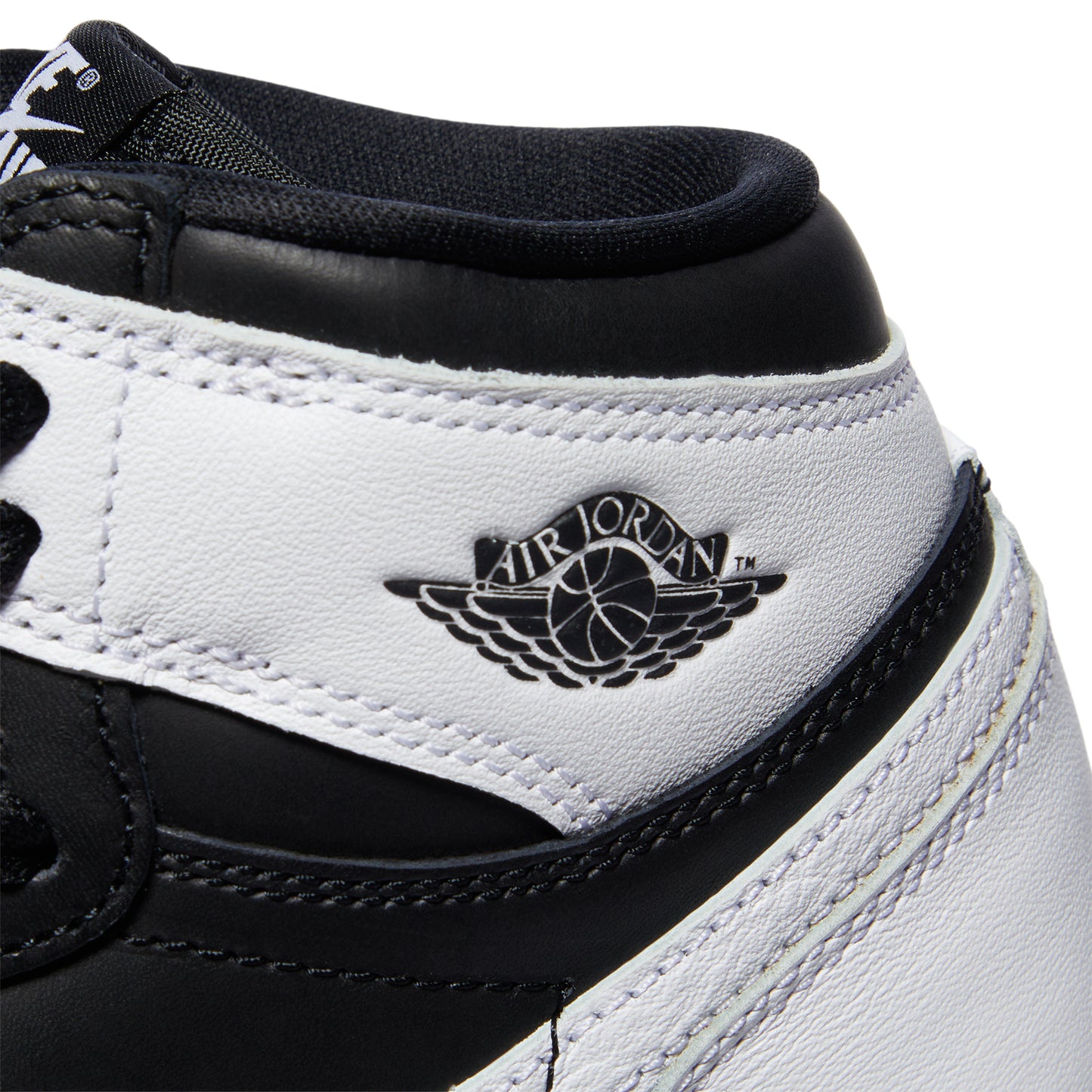 Air Jordan 1 Kids Retro High OG (Black/White)