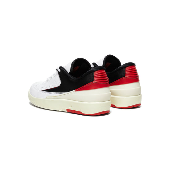 Nike Womens Air Jordan 2 Retro Low (White/University Red/Black/Coconut Milk)