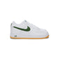 Nike Air Force 1 Low Retro (White/Forest Green/Gum Yellow)