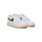 Nike Air Force 1 Low Retro (White/Forest Green/Gum Yellow)