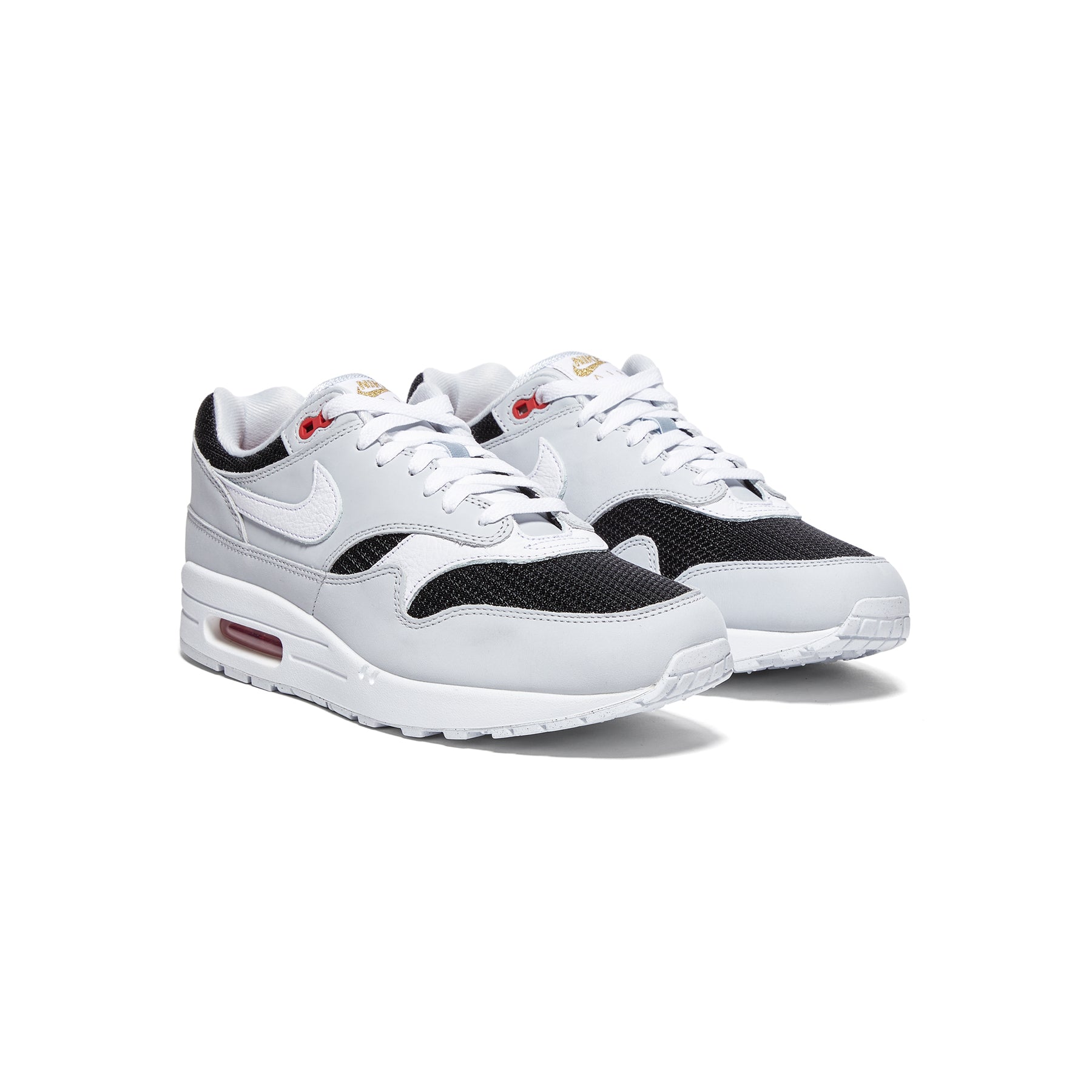 Nike air max 1 premium white black Clearance