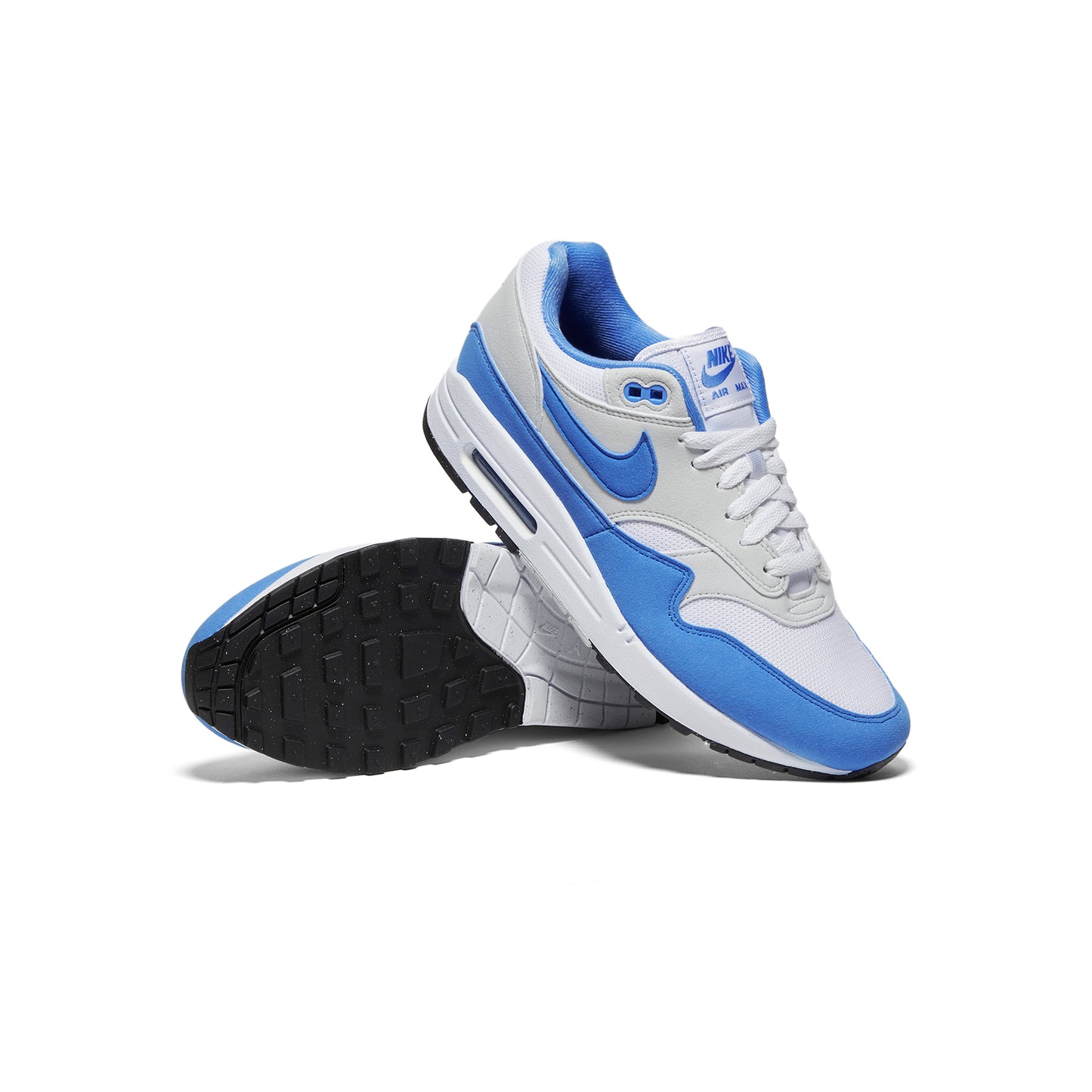 Nike Air Max 1 (White/University Blue/Photon Dust/Black)