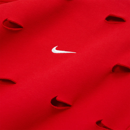 Nike x Jacquemus Cutout Swoosh Hoodie (University Red)