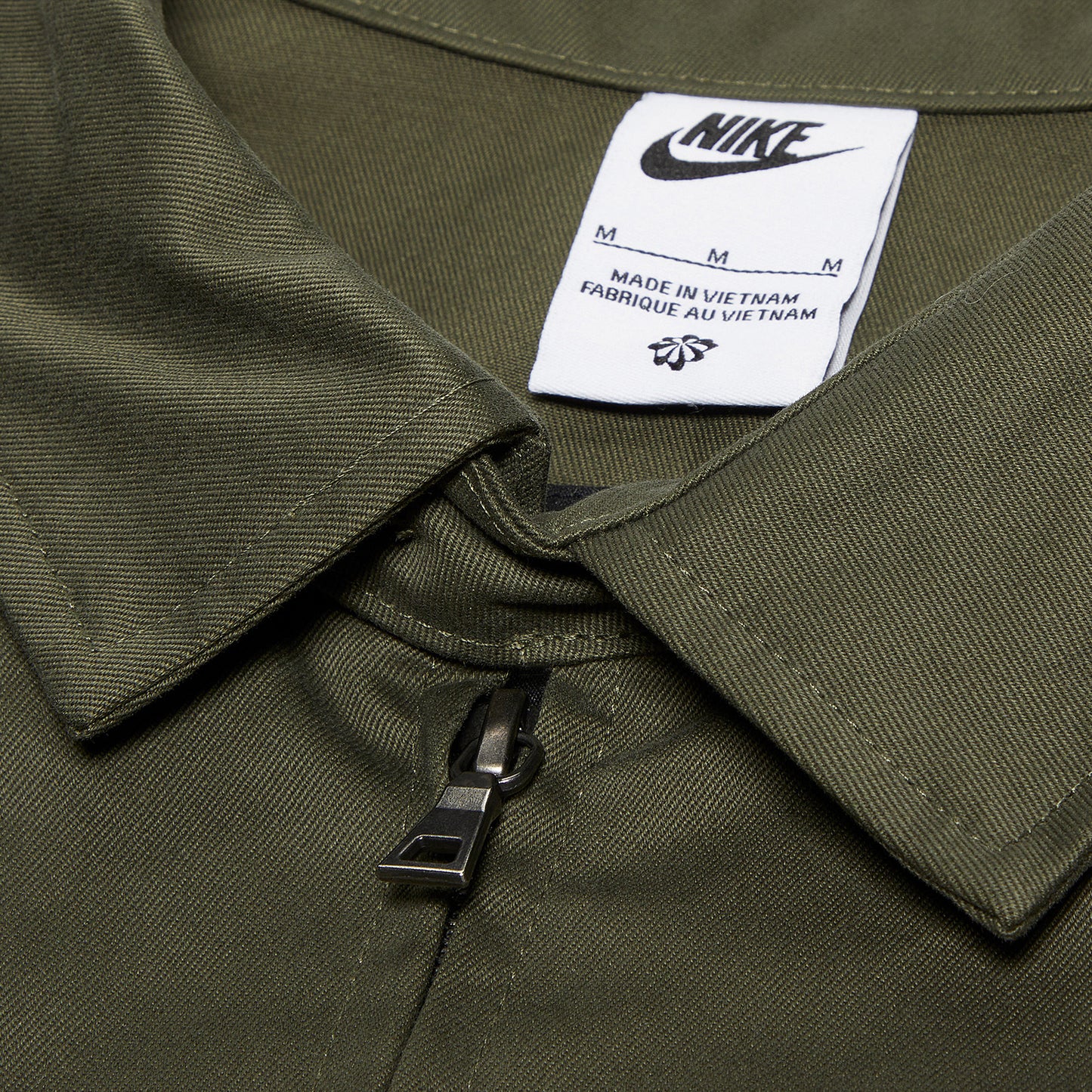 Nike Life Woven Harrington Jacket (Cargo Khaki) – CNCPTS