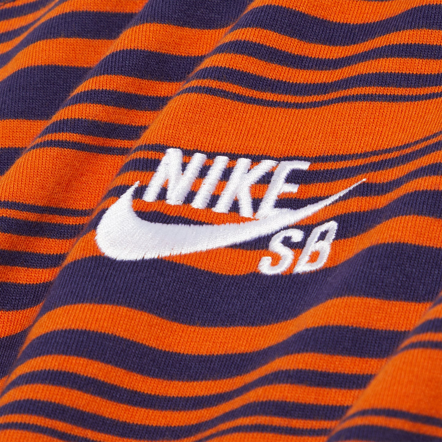 Nike SB Long-Sleeve Skate T-Shirt (Purple Ink/Campfire Orange)