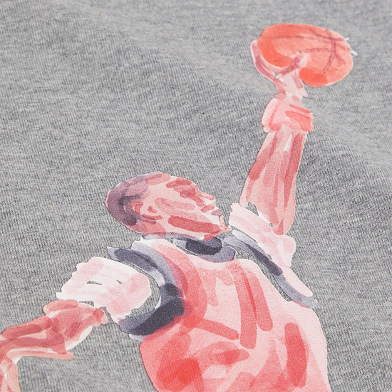 Nike Jordan Brand Jumpman Watercolor T-Shirt (Carbon Heather)