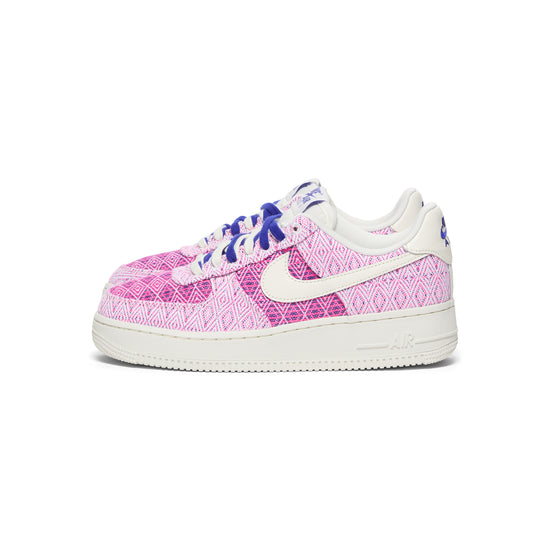Nike Womens Air Force 1 '07(Multi Color/Sail/Concord/Fierce Pink)