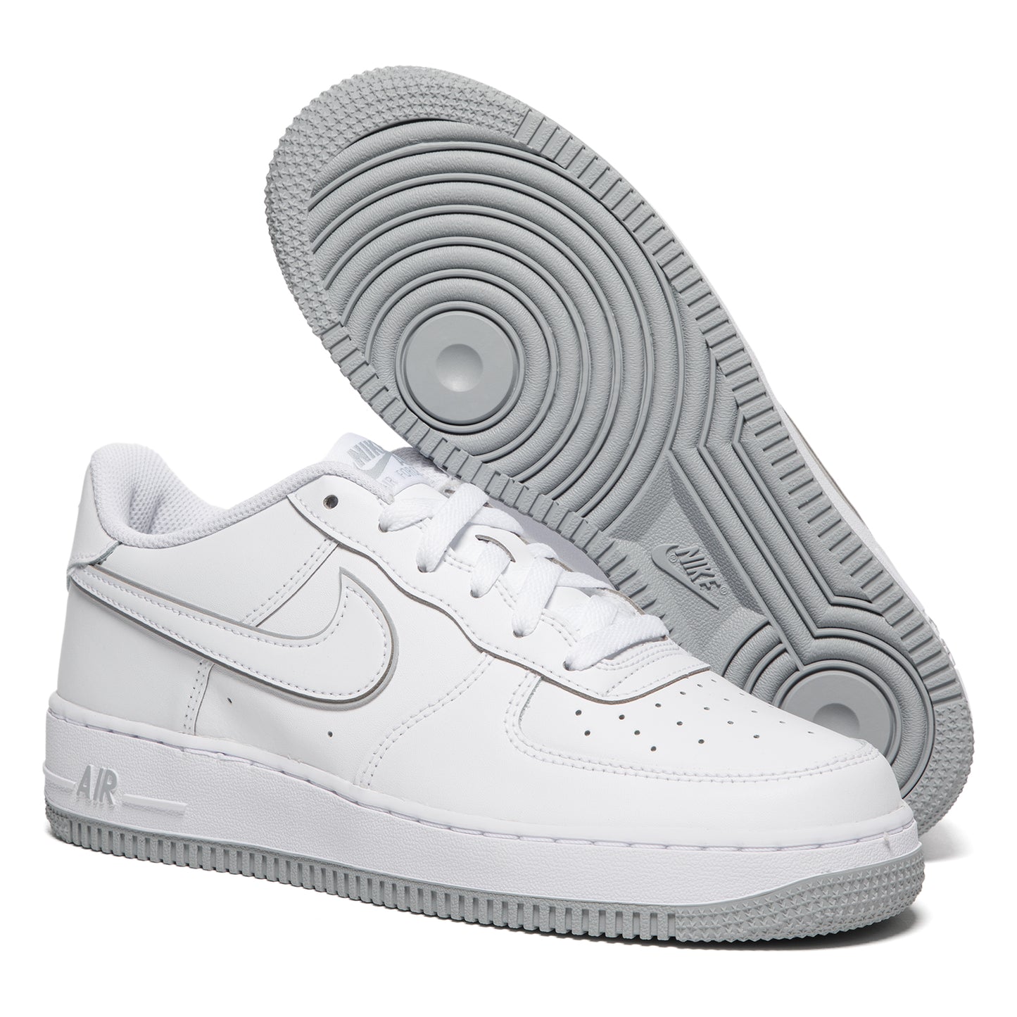 Nike Kids Air Force 1 (White/Wolf Grey)