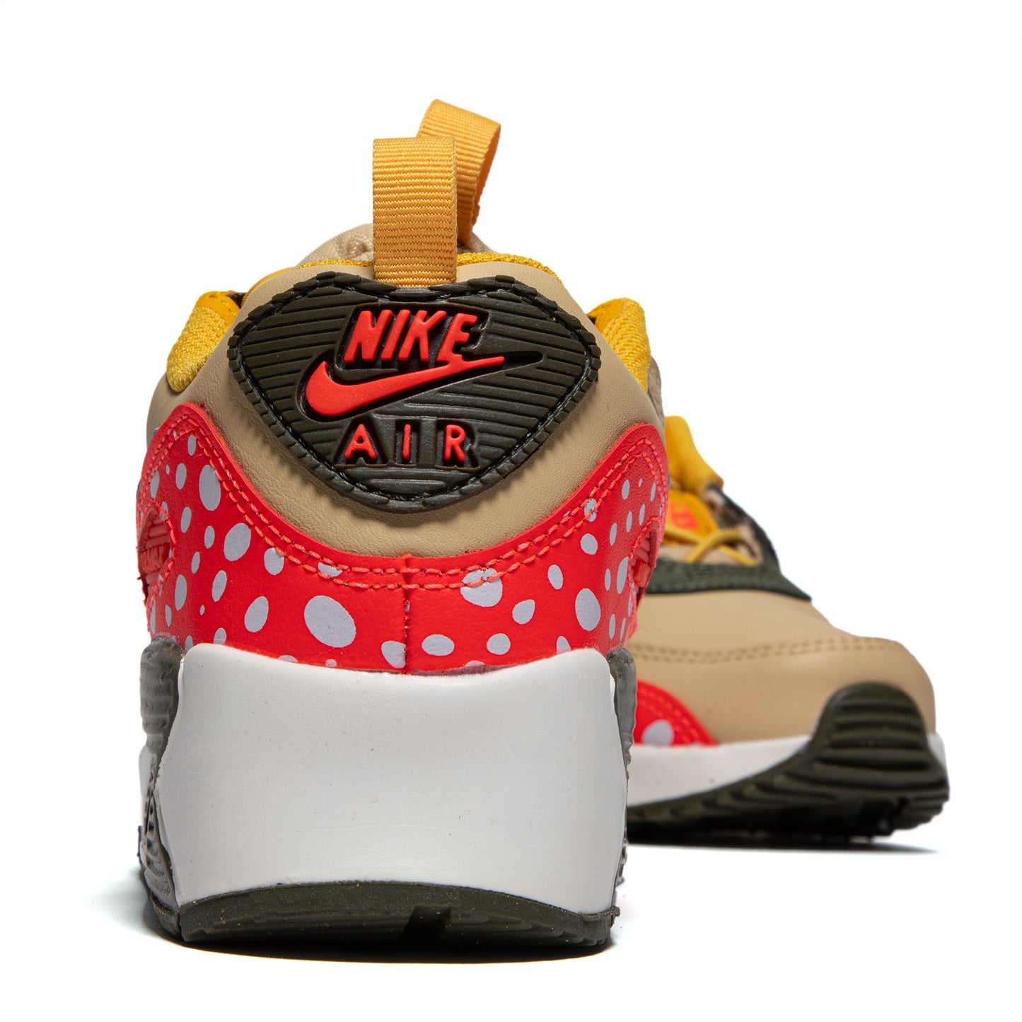 Nike Kids Air Max 90 Toggle SE (Sesame/Light Thistle/Bright Crimson)