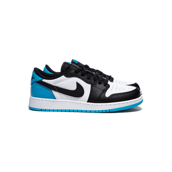 Nike Kids Air Jordan 1 Low OG (White/Dark Powder Blue)