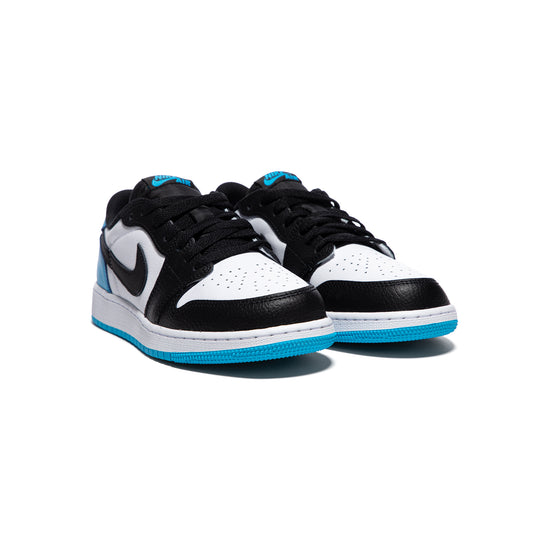 Nike Kids Air Jordan 1 Low OG (White/Dark Powder Blue)
