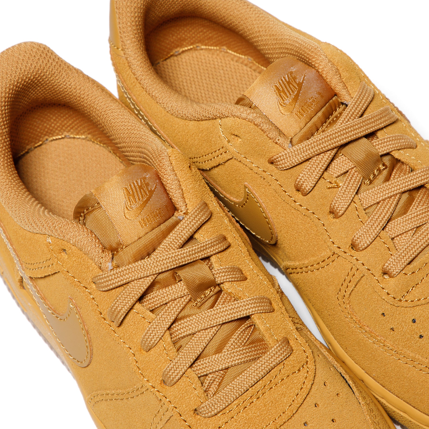 Nike Force 1 LV8 3 (PS) Shoes Boy’s Kids SZ 12C Wheat Brown BQ5486-700