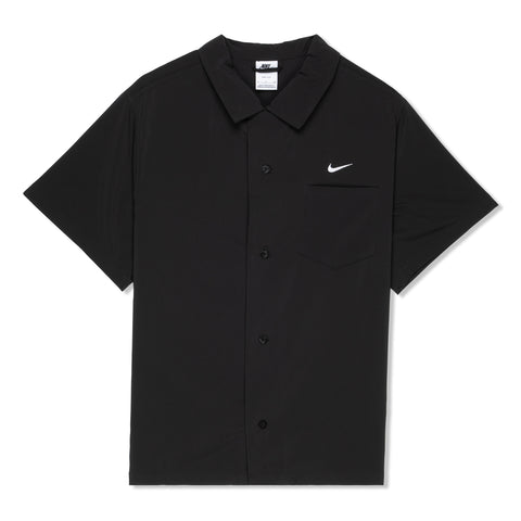 Nike SB Skate Short Sleeve Bowling Shirt (Black/White)
