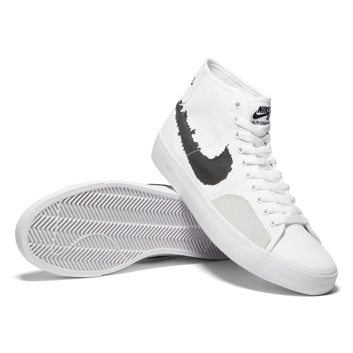 Nike SB Blazer Court Mid PRM (White/Black)