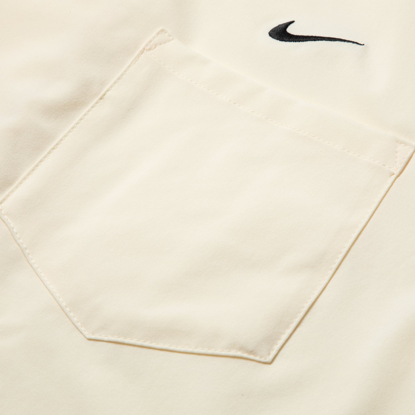 Nike SB Short Sleeve Bowling Shirt (Coconut Milk/Black)