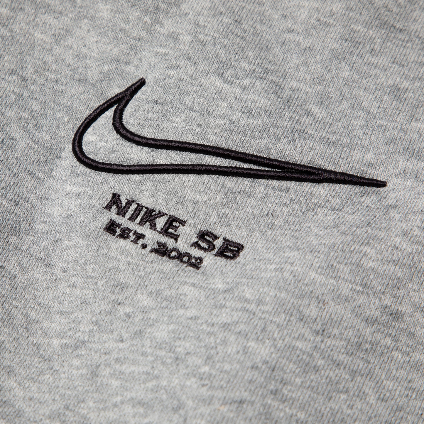 Nike SB Men's 1/2-Zip Skate Fleece (Dark Grey Heather/Black)