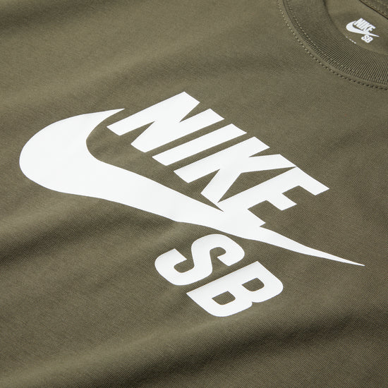 Nike SB Logo Skate T-Shirt (Medium Olive)