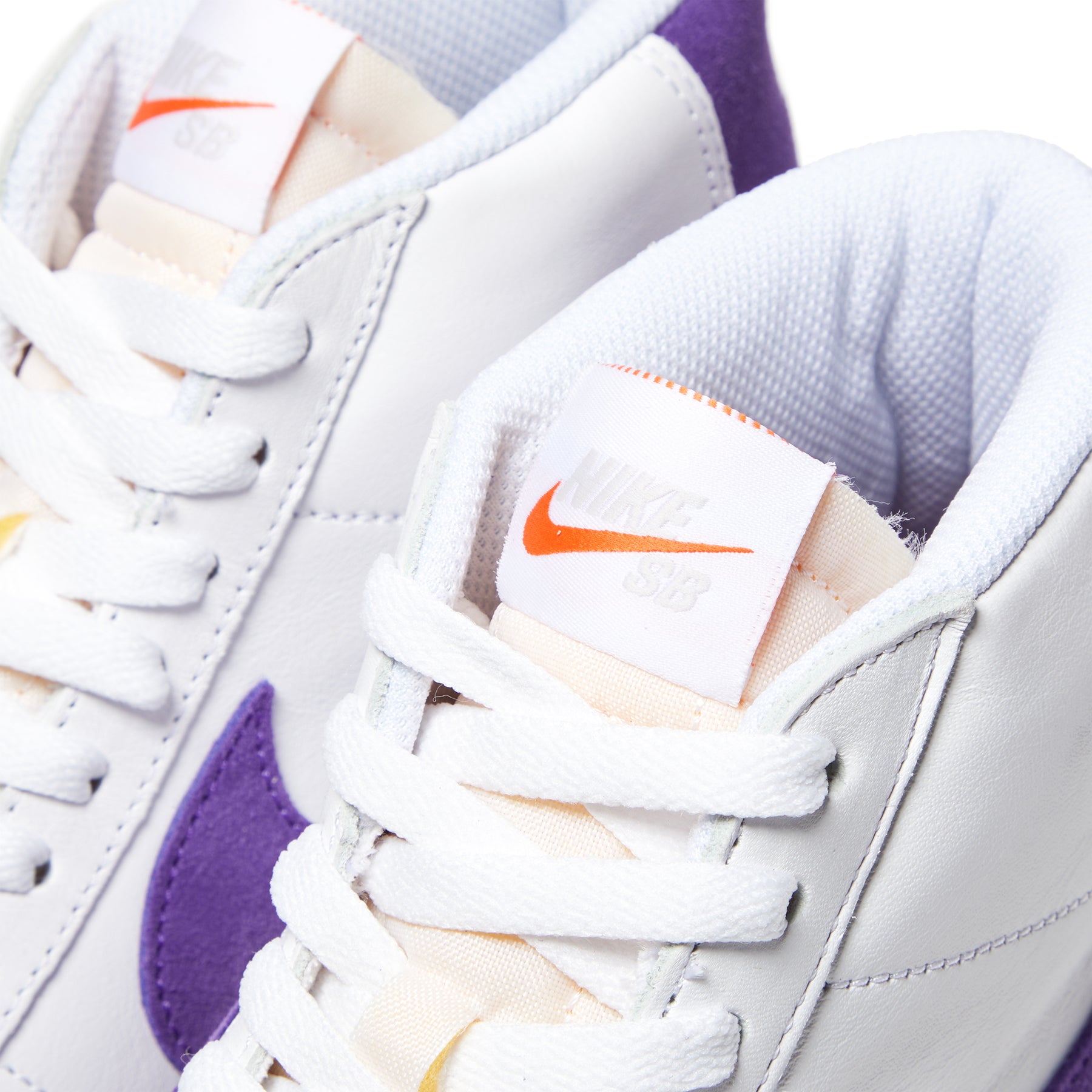 Nike SB Zoom Blazer Mid ISO (White/Court Purple/Gum Light Brown) â CNCPTS