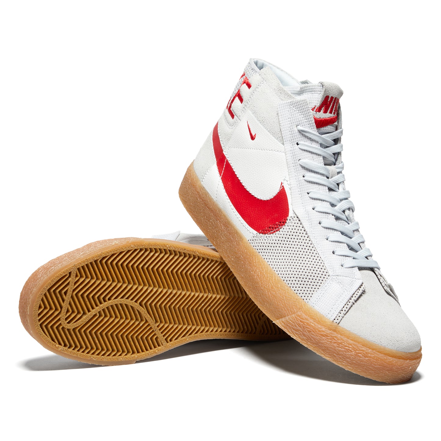 Nike SB Zoom Blazer Mid PRM (SUMMIT WHITE/UNIVERSITY RED)
