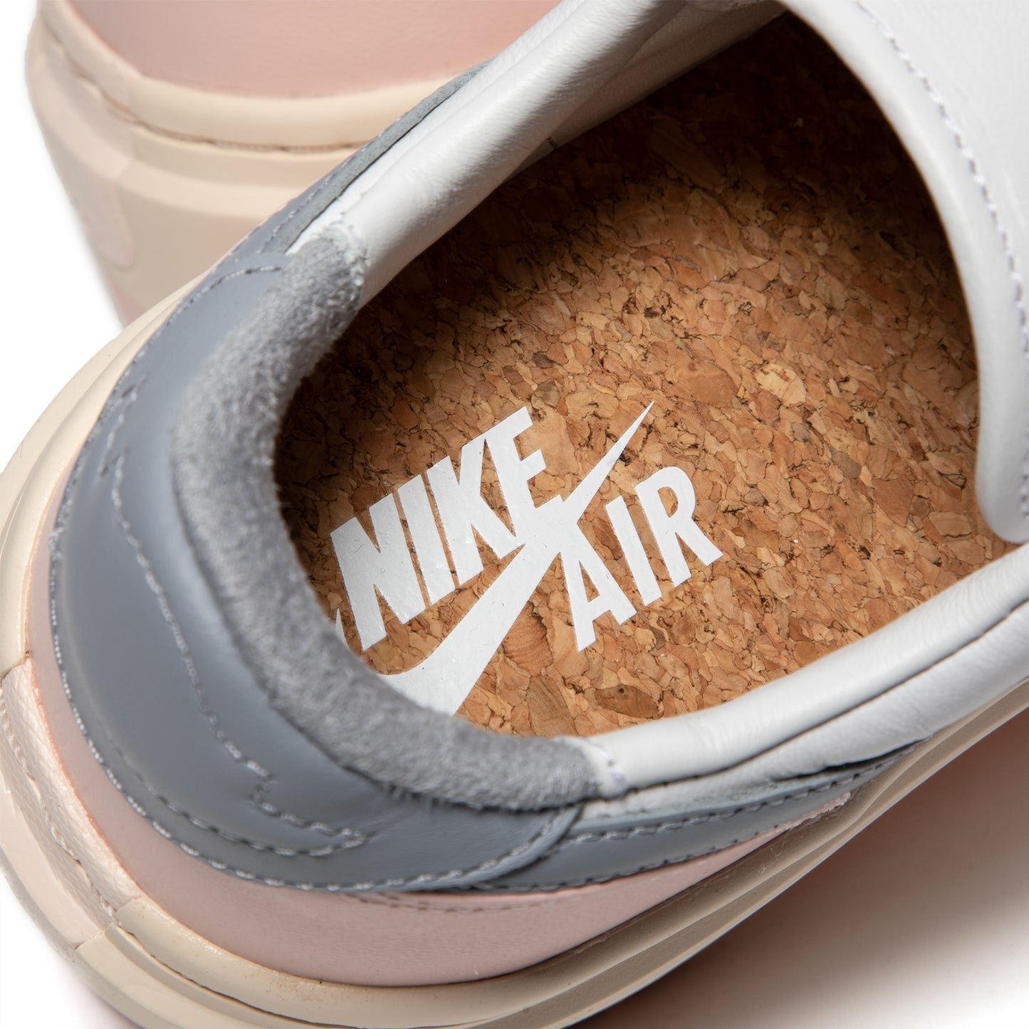 Nike Womens Air Jordan 1 Elevate Low (Atmosphere/Light Steel Grey/White/Guava Ice)