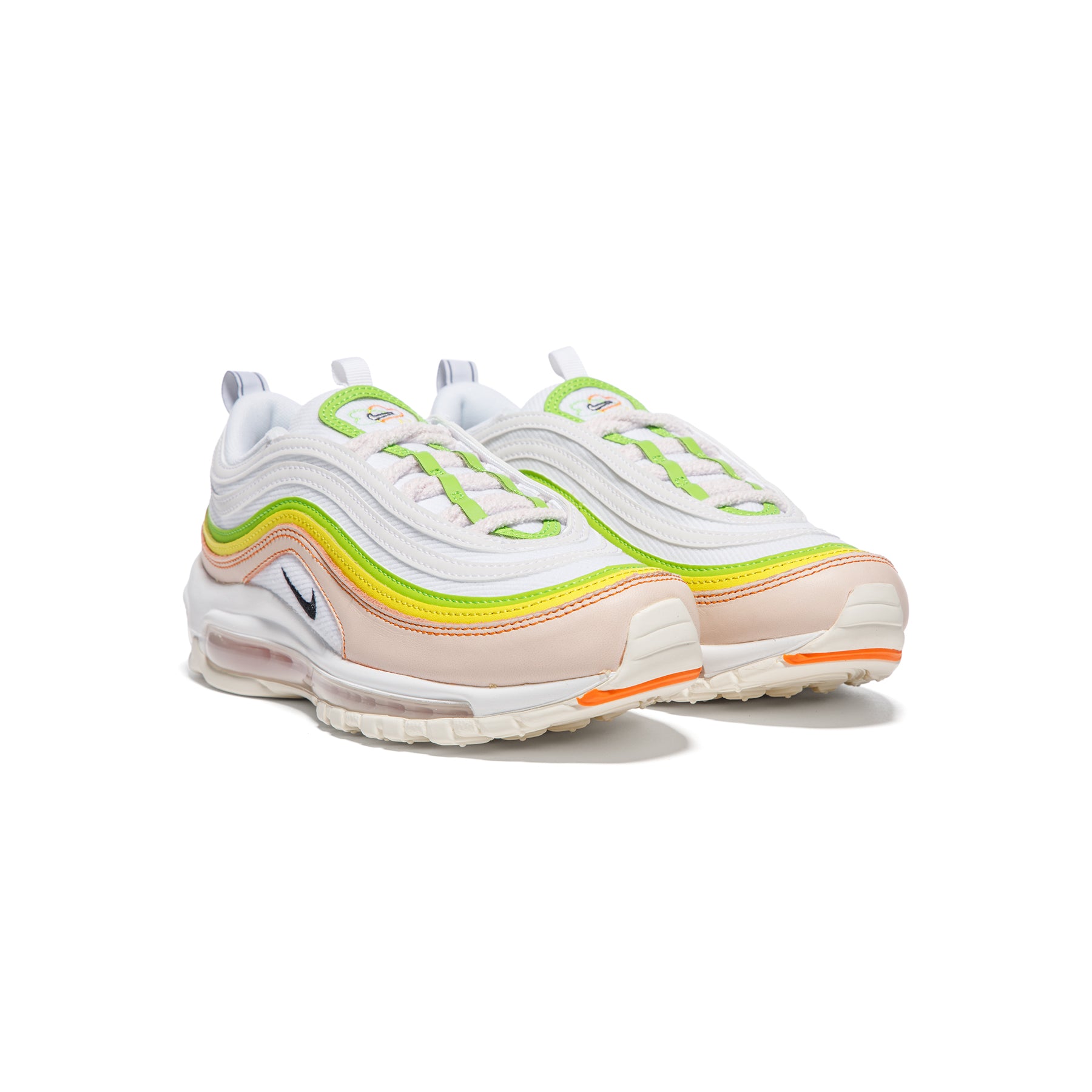 Nike air max 97 pink white yellow green candy Clearance