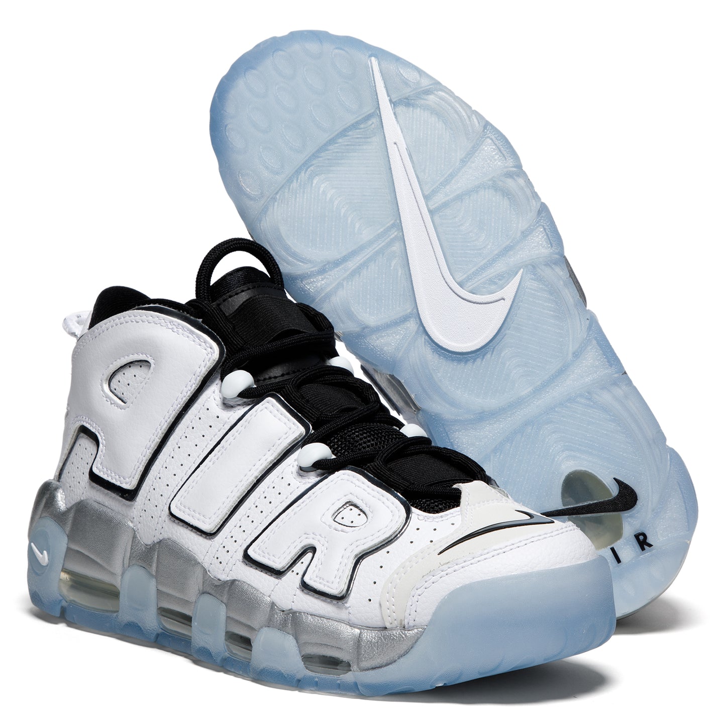 Nike Air More Uptempo White Metallic Womens Basketball Shoes White Grey  DV7408-100 – Shoe Palace