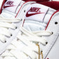 Nike Womens Blazer Low '77 SE (White/Team Red/Muslin/ Metallic Gold Star)