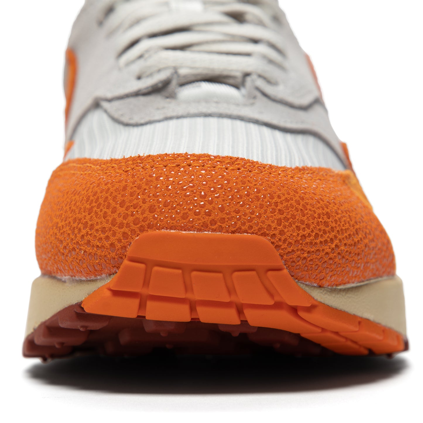 Nike Womens Air Max 1 (Light Bone/Magma Orange/Neutral Grey)