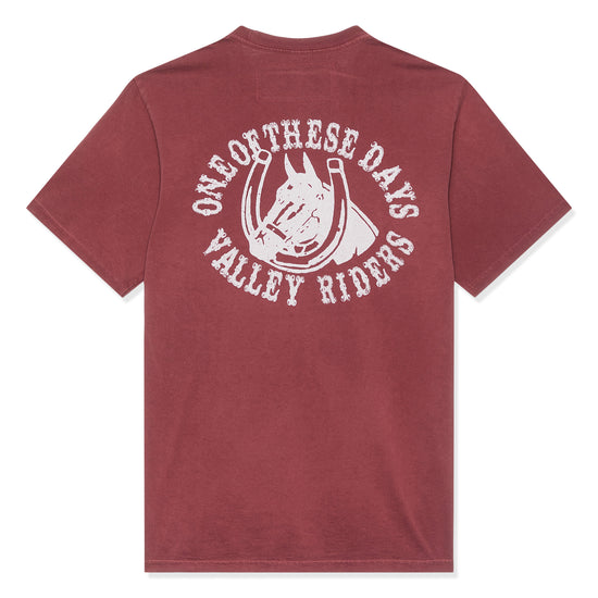 ONE OF THESE DAYS Vally Rider Tee (Burgundy)