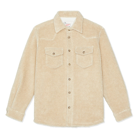 ONE OF THESE DAYS Sherpa Shirt (Cream)