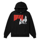ONE OF THESE DAYS Fence Line Hoodie (Black)